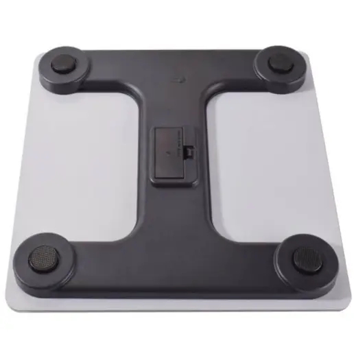 LCD Bathroom Scale White Bottom